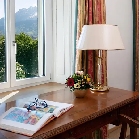 Grand Hotel Europe Lucerne Room photo
